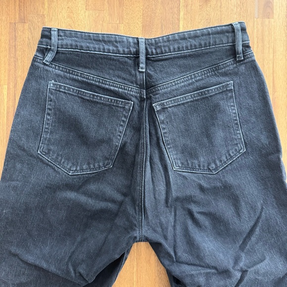 LOFT Curvy Button Front 90s Straight Jeans - Picture 6 of 8